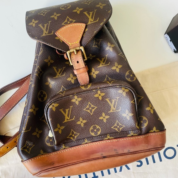 Authentic vintage Louis Vuitton Backpack montsouris - Picture 4 of 16
